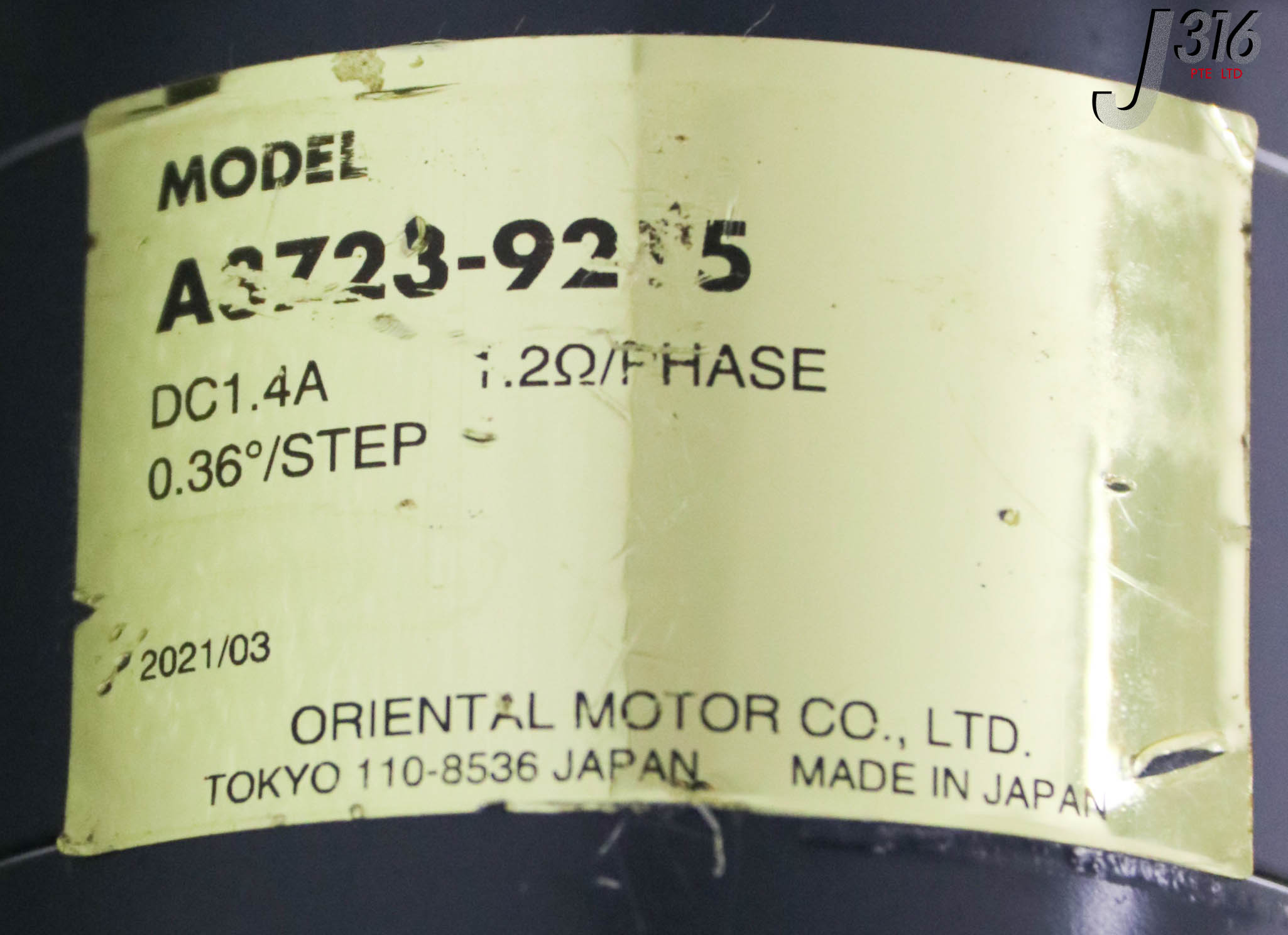 JUN 34221 ORIENTAL MTR 5-PHASE STEPPING MTR W/ E2-500-250-NE-D-A-B